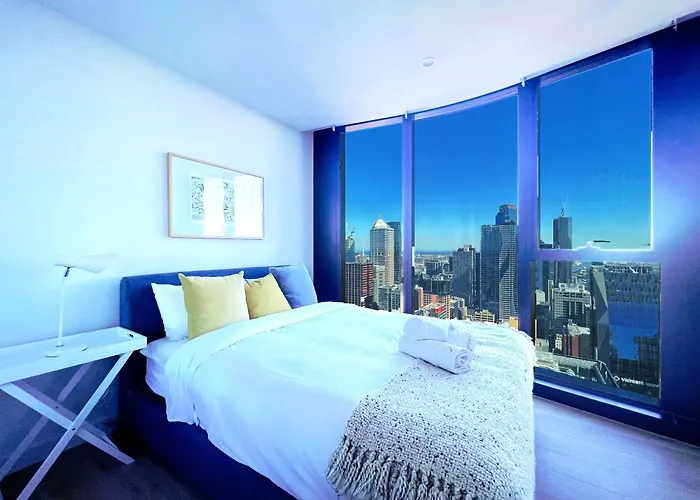 Beautiful 4B3B Cbd Melbourne Apartment Free Wifi